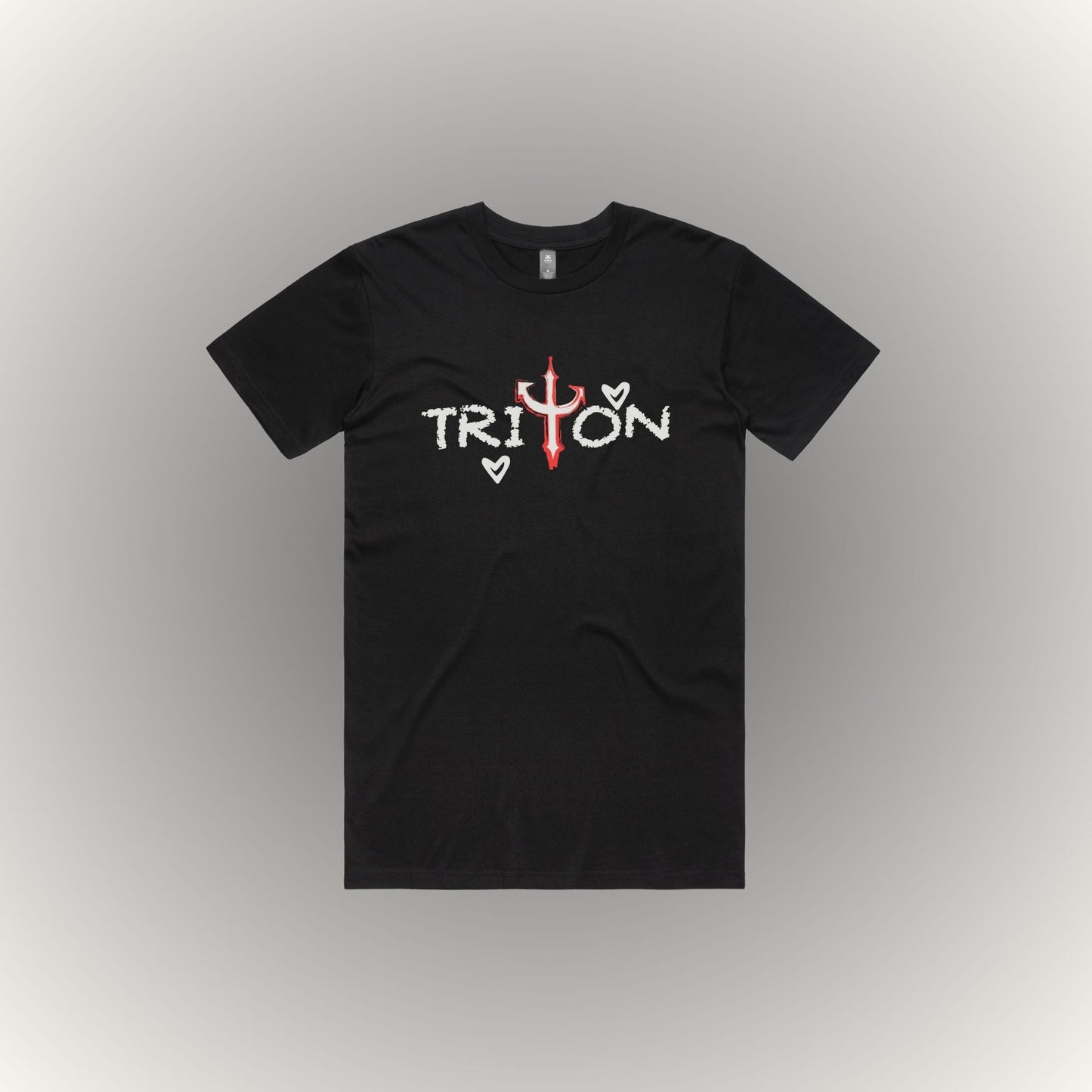 Triton Valentine Black Tee