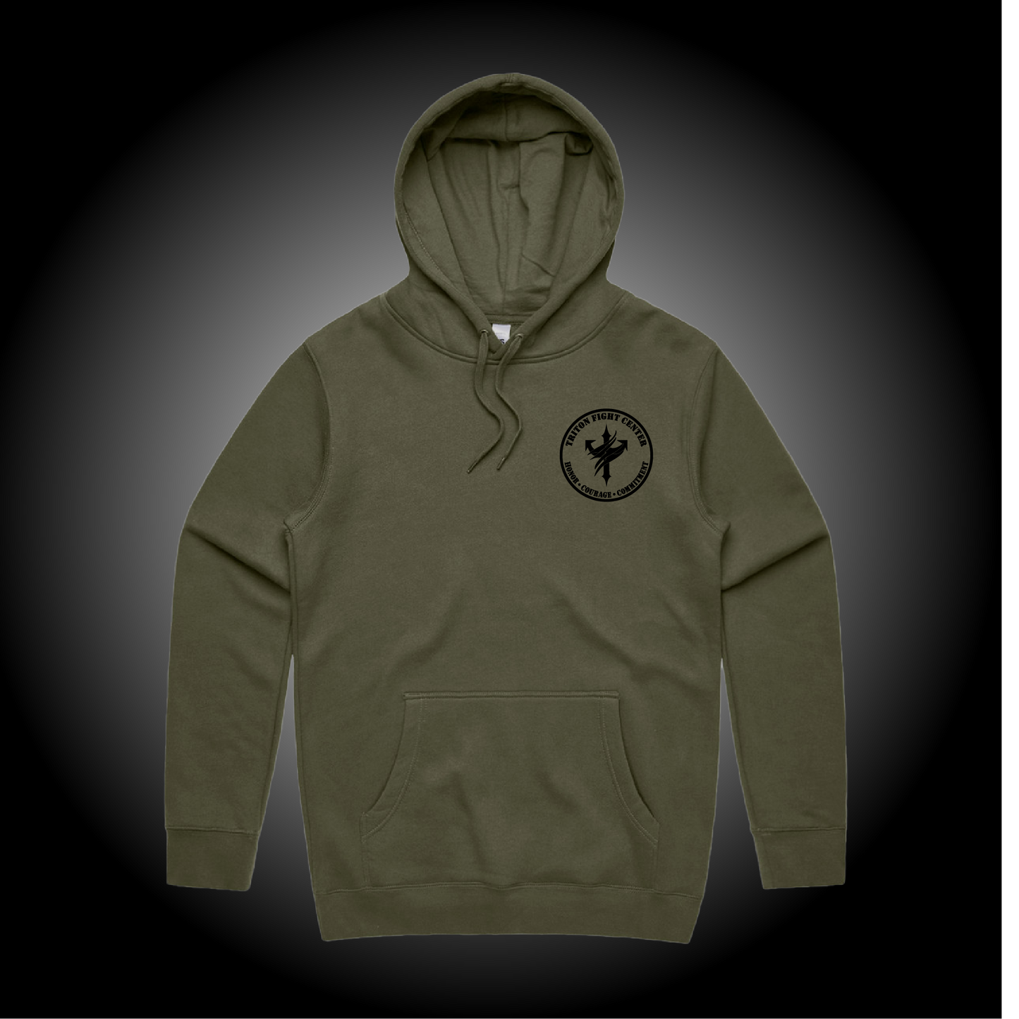Triton Hoodie sand / army