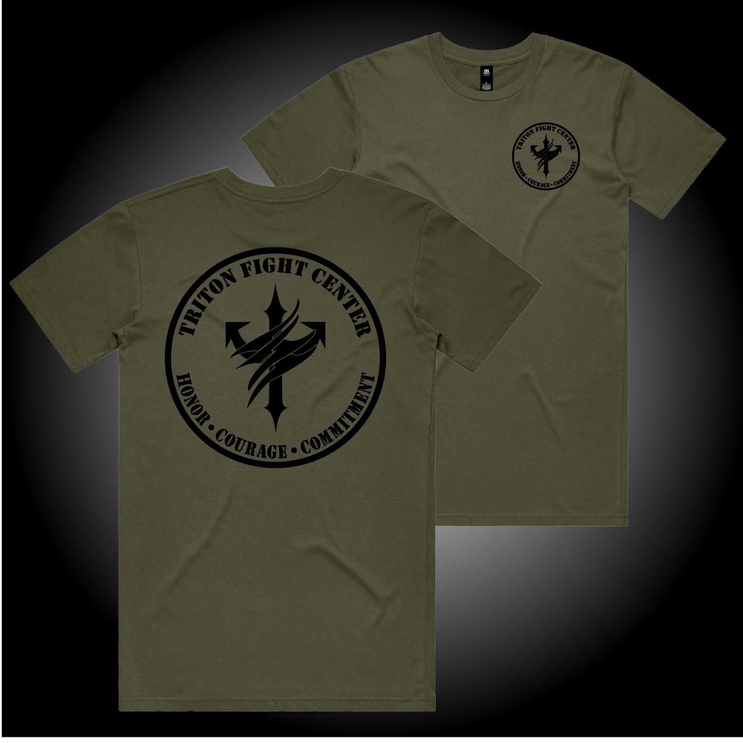 Triton Tee sand / army