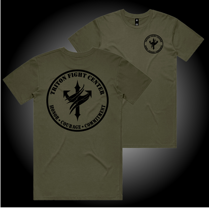 Triton Tee sand / army